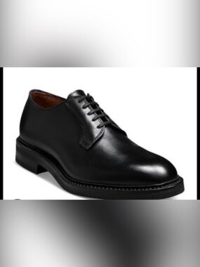 Allen Edmonds Drake (6533) Black Leather Derby Dress Shoe Size:10D